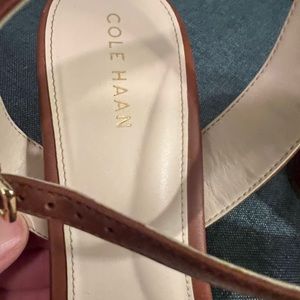 Cole Haan Leather Heeled Sandal